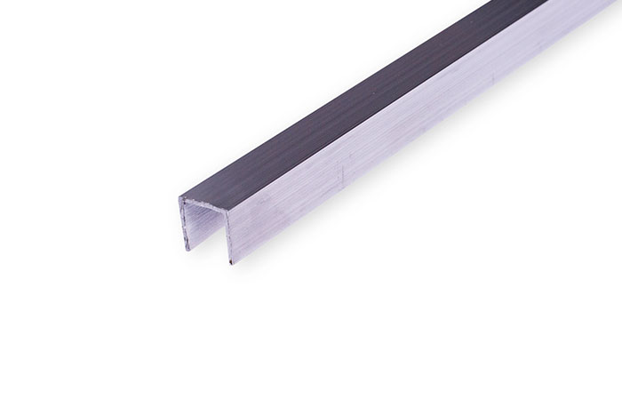 Perfil Aluminio para Rótulo Cantos Rectos 70mm E-6280
